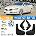 Miniatyrbild 1 av 5: Stänkskydd för Volvo V60 2013-2018 Auto Stänkskydd Fram Bak Stänkskärm Stänkskydd Bil -gt