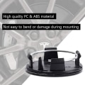 Miniatyrbillede 2 af 4: Hjulkapsel Sæt til Tesla Centerkapsæt Hjulmøtrik Dæksel Center Modificeringsdæksel til Model Y Mode 3 Mode S Mode X