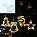 Miniatyrbild 4 av 5: Julklappsfönsterbelysning, batteridriven jul