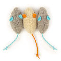 Pikkukuva 1 / 5: Skitter Critters Kattmynta Musleksak för Katter, 3-pack, Slumpmässig Färg