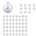 Pikkukuva 1 / 5: 60 kpl LED-ilmapallovalot, Mini LED-valo lämmin valkoinen, LED-ilmapallovalo paperilyhtyyn, Ilmapallovalo, Syntymäpäiväjuhlat
