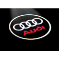Miniatyrbilde 5 av 5: 2x LED-kompatibel med Audi-dørlyslogo-projektorer Ljusstil 3