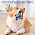 Miniatyrbild 2 av 5: Automatisk retande hundboll, smart interaktiv hundleksak, hållbar rörelselek för hundar, automatisk rullande bollleksak, USB-laddningsbar Blå