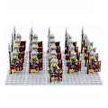 Miniatyrbillede 4 af 4: 21 stk. romersk centurion soldat minifigurer hær legetøjssæt til børns samling [YD]