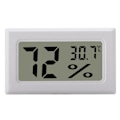 Miniatyrbillede 2 af 6: Mini LCD Hygrometer / Termometer Hvid 2-pak