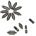 Miniatyrbild 2 av 11: 23st Canbus LED bilinredningsljus
