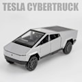 Miniatyrbild 1 av 5: 1:32 Tesla Model X Model 3 Model S Model Y Legering Bilmodell Diecasts Leksaksbil Ljud Och Lätt Barnleksaker För Barn Presenter Pojkleksa Cybertruck Silver