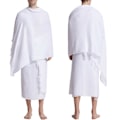 Miniatyrbillede 5 af 5: Ihram Ehram Ahram Til Mænd Til Hajj Og Umrah - 2 Håndklæder