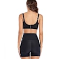 Miniatyrbild 3 av 4: Butt Lifter-trosor Sömlösa Vadderade Underkläder Kvinnor Butt Pads Hög Midja Tummy Control Shapewear SVART BLACK S