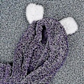 Pikkukuva 4 / 4: Vastasyntynyt Vauvan Talvi Fleece Romper Lämmin Sööt Teddykarhu Huppu Haalari (0-3 Kuukautta Violetti)