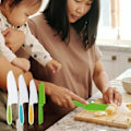 Pikkukuva 4 / 5: Lasten leikkikeittiöveitsisetti 17pcs/set