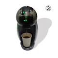 Miniatyrbilde 2 av 5: 3 gjenfyllbare Dolce Gusto kapsler - gjenbrukbare podsfilter