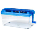 Miniatyrbillede 1 af 5: Standard A4 Papirshåndshredder Bærbar Papirshåndshredder Manuel Håndshredder Dokumentpapirskæring Også