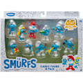 Miniatyrbild 2 av 5: 9-pack Smurfar Figurer Leksakssamling Modellprydnad Tårtdekoration Barnpresenter - Slumpmässig stil