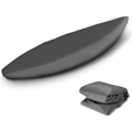Miniatyrbillede 1 af 5: Vandtæt Udendørs Kajak Kano Cover Opbevaringsbeskyttelse til Båd Kajak Kano Paddleboard (4.1-4.5m Sort)