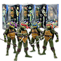 Miniatyrbild 4 av 5: Ninja Turtles 1990 film 7\" Neca Tmnt Teenage Movable Toys Mutant Action Figur Present för barn Michelangelo