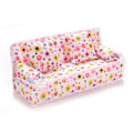Miniatyrbillede 1 af 5: 3 stk/ sæt Sofa Sofa 2 Puder Til Barbies Børnedukkehuse