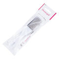 Miniatyrbilde 3 av 3: Metallisk Fotfil - Donegal - Hvit - Lengde 18,5 cm Hvit