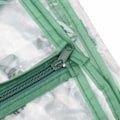 Miniatyrbild 4 av 5: 3-lagers växthusöverdrag, transparent plastväxthusöverdrag för 3-vånings utomhusram, trädgårdstillbehör (ram ingår ej)