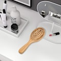 Miniatyrbillede 4 af 4: Hårbørste Kam Sæt Træ Bambu 2 Styk
