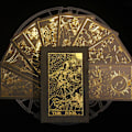 Miniatyrbillede 5 af 5: Luksuriøs guldfolie Tarot Oracle Card Divination Fate høj kvalitet Guld en one size