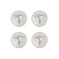 Miniatyrbild 1 av 5: Tesla Model 3/X/S/Y Navkapselskruv Navkapsel Dekorationsskydd Modifieringstillbehör Silver (FMY)