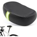 Miniatyrbillede 1 af 5: Smertefri, komfortabel bred cykelsadel med memory foam polstret pude Y