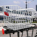 Miniatyrbillede 5 af 5: Cykelkurv til bagagebærer | Bageste cykelbagagebærer | Metalcykelkurv, Stor cykelkurv