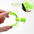 Miniatyrbilde 4 av 5: Vifter for iPhone, Android-vifte, Mini USB-vifte, Bærbar justerbar roterende bærbar vifte, Egnet for iPhone Android