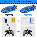 Miniatyrbild 6 av 6: Fjärrstyrd bil, transformerande RC-bil för pojkar 2 i 1 transformerande robot-RC-bil - Perfekt