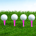 Miniatyrbillede 5 af 7: Zivisk Rosa Golf Tees Plast 57MM 100 stk Lange Castle Golf Tees 2-1/4 tommer
