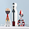Miniatyrbilde 5 av 5: Moderne abstrakte trefigurer i tre i tre i tre