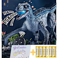 Miniatyrbild 1 av 4: Fjärrstyrd Dinosaurie Leksak Radiostyrd Robot Dinosaurie med Controller Present för Barn Pojkar 3 4 5 6+ år