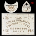 Miniatyrbild 6 av 9: Trägraverad magisk tavla Ouija Boa - Perfekt spådomspendelbräda 13