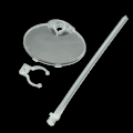 Miniatyrbild 3 av 5: Minidockställ för Barbie-dockor, dockklädesställ, transparent dockställ, hållare för Barbie-dockor, 6-pack