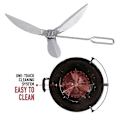 Miniatyrbilde 3 av 5: Weber 22-tommers One-Touch rengjøringssystem for Master-Touch/Performer/Original Grills[YD] Silver