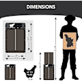 Miniatyrbild 3 av 5: Automatic Chicken Coop Door Aluminum with Battery and Light Detection