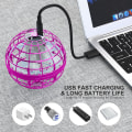 Miniatyrbillede 5 af 5: AMERFIST Flyvende Bold Legetøj, Hover Orb, 2022 Magisk Controller Mini Drone, Boomerang Spinner 360 Snurrende Spinner UFO Sikker Børn Voksen