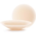 Pikkukuva 1 / 8: Rintapehmusteet - Tarttuvat itseliimautuvat silikonirintapehmusteet - Uudelleenkäytettävät rintapehmusteet naisille matkakotelolla Crèm Crème Large (Fits D+ Cups)