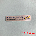 Miniatyrbillede 4 af 4: (Kvadratisk svensk flagga + fyrkantig Volvo-logotyp + VOLVO parallellogram +