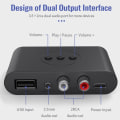 Miniatyrbilde 4 av 5: Bluetooth 5.2 Lydmottaker Nfc USB Flash Drive Rca 3.5mm Aux USB Stereo Musikk Trådløs Adapter Wi
