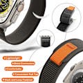 Pikkukuva 3 / 5: Lämplig för Trail Loop Strap För Apple Watch Band 49mm 44mm 40m