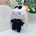 Miniatyrbillede 3 af 5: Jujutsu Kaisen Satoru Gojo Geto Suguru Plysdocka Sød anime Blød fyldt legetøj Voksne Børn Fans Kreative gaver (FMY) White