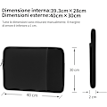 Miniatyrbilde 2 av 5: 15,6 tommers bærbar PC-veske, ivencase bærbar PC-veske for bærbar datamaskin