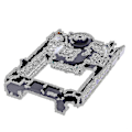 Miniatyrbilde 3 av 5: Reserve Blu-ray-linseenhet KEM-496AAA med KES-496 optisk hode for PS4