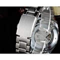 Miniatyrbilde 3 av 5: Automatisk mekanisk armbåndsur for menn i rustfritt stål med dagkalender A1