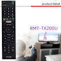 Miniatyrbilde 4 av 5: Fjernkontroll erstatning for Sony RMT-TX200P TX200E TX200 rmt-tx202p