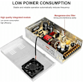Miniatyrbild 3 av 5: 480W 24V 20A AC/DC-omvandlare, strömförsörjning, AC 110V/220V till DC 24V 20A, reglerad universalströmadapter