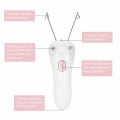 Miniatyrbilde 4 av 4: Elektrisk epilator med bomullstråd (rosa)