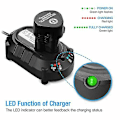 Miniatyrbillede 3 af 4: Dc10wa Dc10wb Bl1013b 10,8v 12 Volt Batterioplader til Makita Litiumbatteri